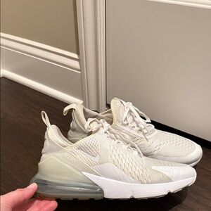 Nike Women's Air Max 270 white Sneakers